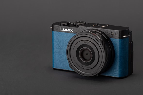 Photo of a blue Lumix S9