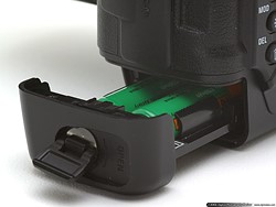 Sigma SD9 AA battery drawer