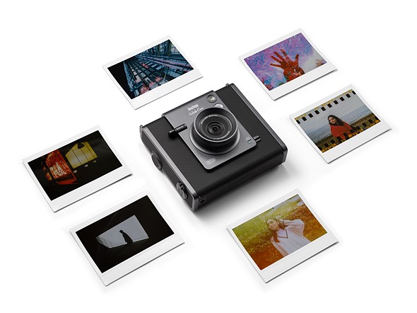 Instax Wide Evo With Prints Using Effects