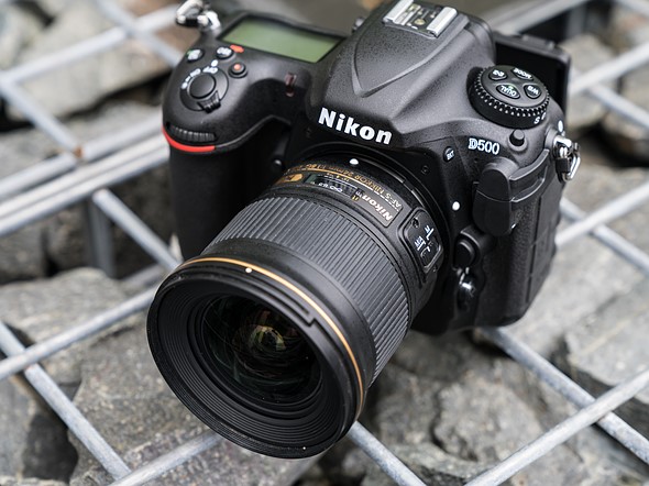 Nikon D500 beauty shot