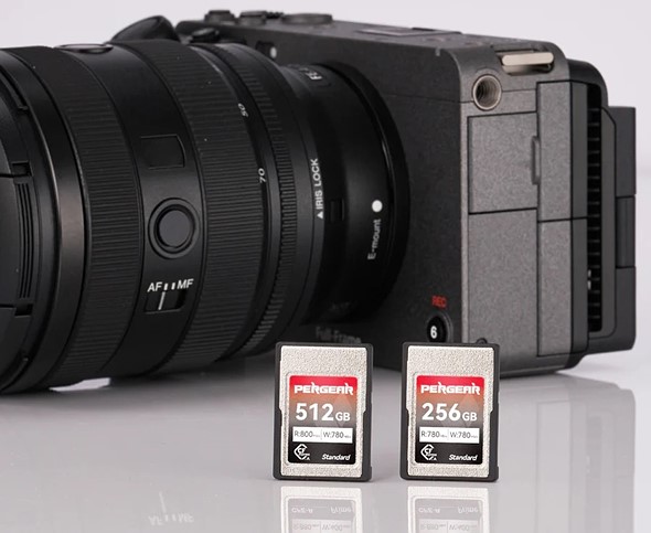 Pergear CFEa Cards with camera