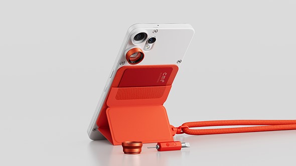 CMF phone 2 pro with all Accessories white background