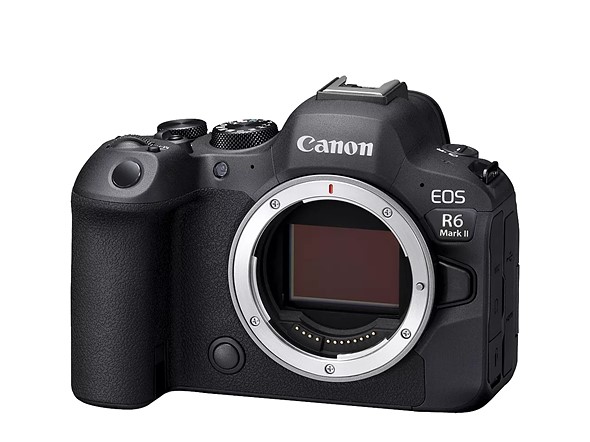 Canon EOS R6 ii sensor view
