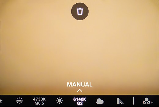 Sigma WB Spectrum Display