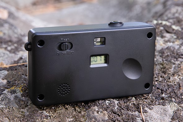 Camp Snap camera rear controls