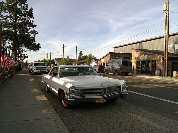 Classic 1960s Cadillac car