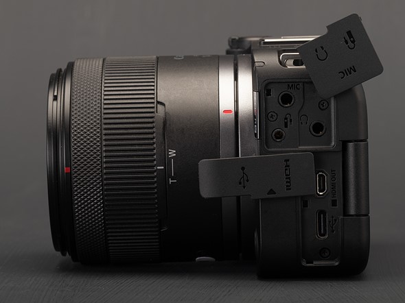 EOS R50V Ports