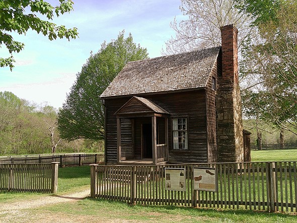 Historical building at Appomatox Courthouse Virginia