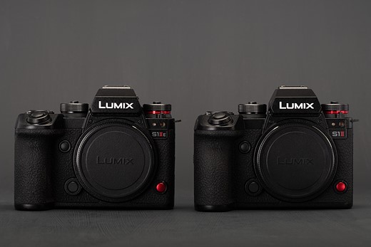 Panasonic Lumix DC-S1II and S1IIE front
