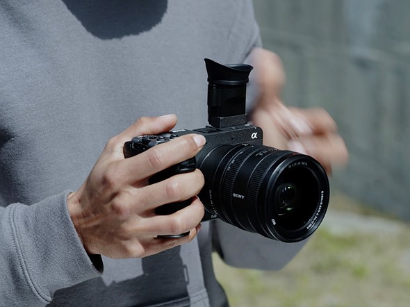 Sony FX2 variable EVF