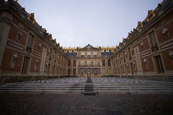 a broad view of building in versailles