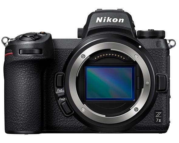 nikon z7ii on white background