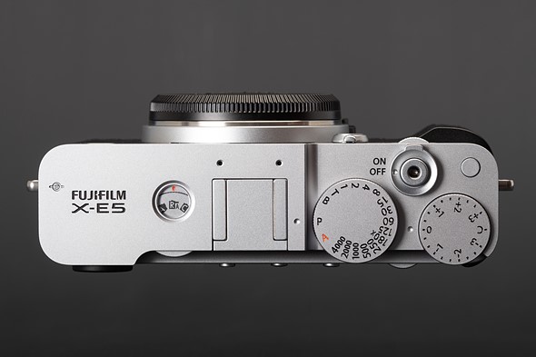 Fujifilm X-E5 top plate
