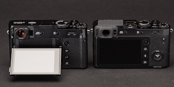 Fujifilm X100V vs X100F side-by-side