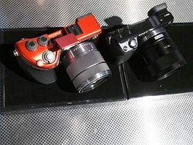 Hasselblad Lunar Sony NEX-7 top view