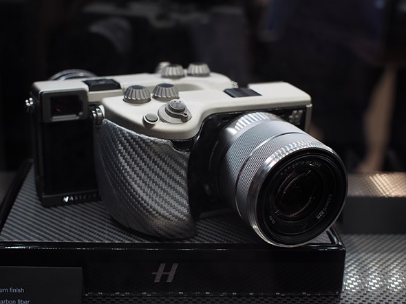 Hasselblad Lunar with carbon fibre grip
