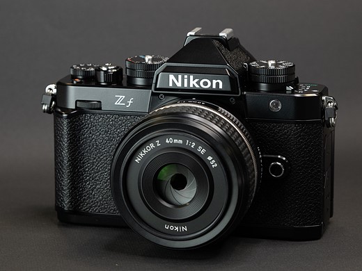 Nikon zf from front