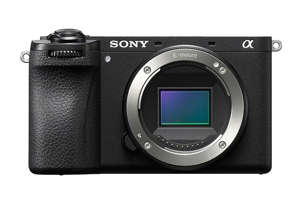 sony a6700 without a lens on white background