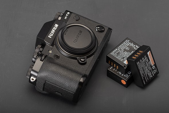 Fujifilm with batteries