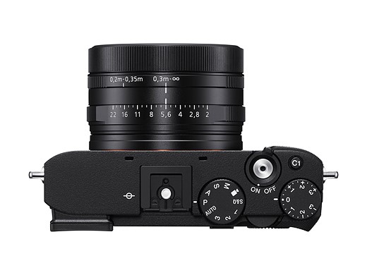 Sony RX1R-III top down view