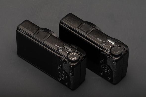 Ricoh GRIV and GRII compared