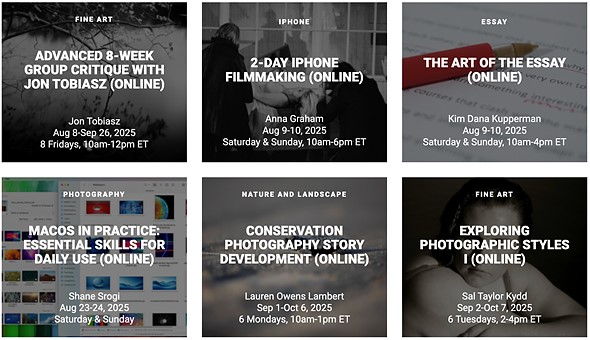 square icons with white text are arranged in a grid