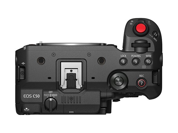Canon EOS C50 Top
