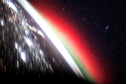 Earth From Orbit © Don Pettit