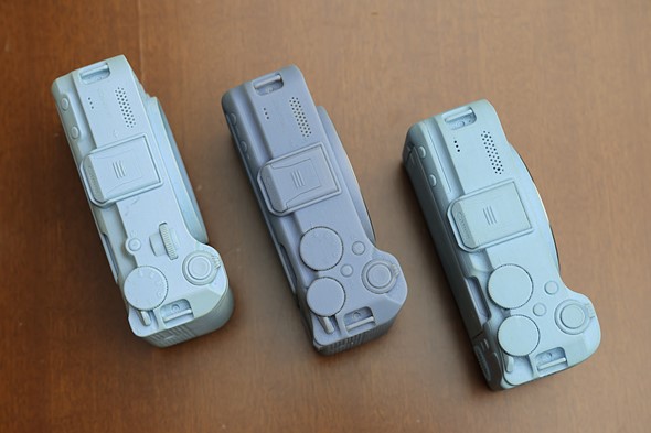 Early mockup models of Canon EOS 50C