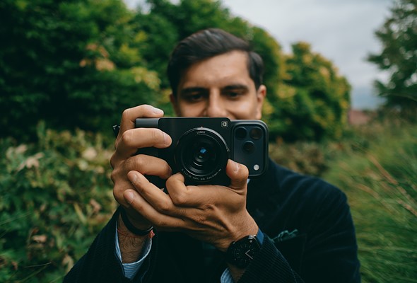 Vishal Kumar with Caira Camera