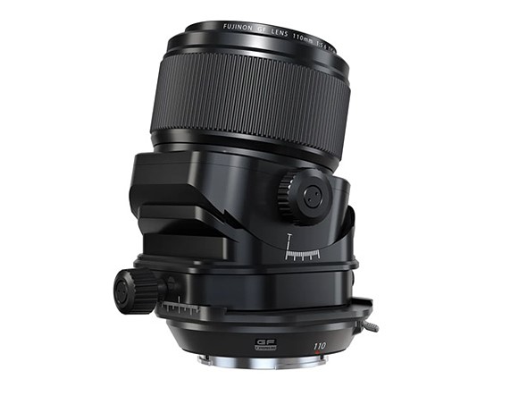 a fujifilm tilt shift lens is on a white background