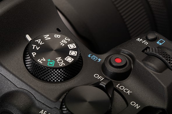 canon eos r6iii mode dial