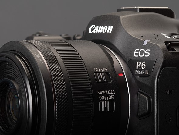 canon eos r6iii name plate