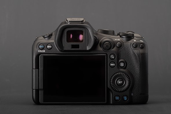 canon eos r6iii rear