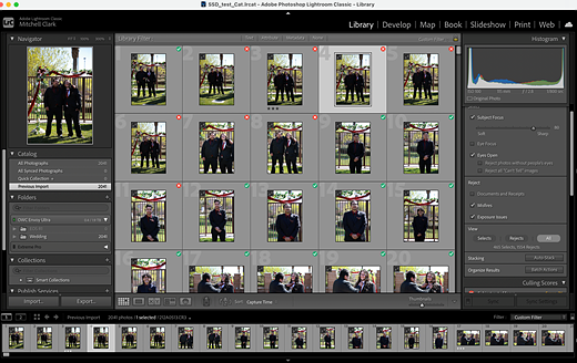 lightroom assisted culling tool