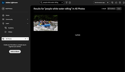 lightroom improved search