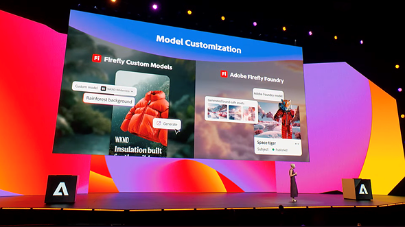 model customization slide