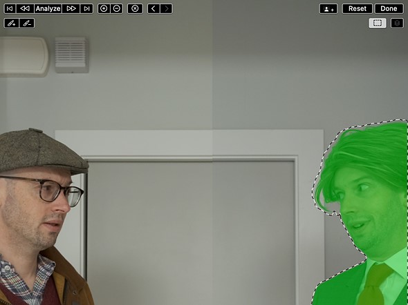 Final Cut Pros Magnetic Mask tool