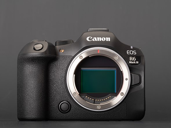 canon eos r6iii front view sensor