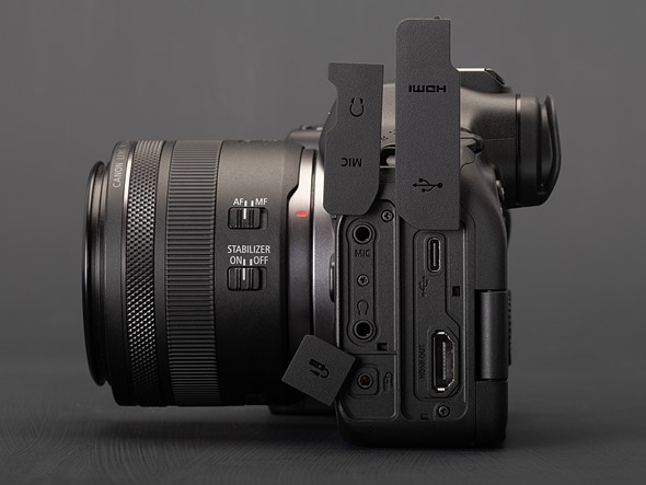 canon eos r6iii ports
