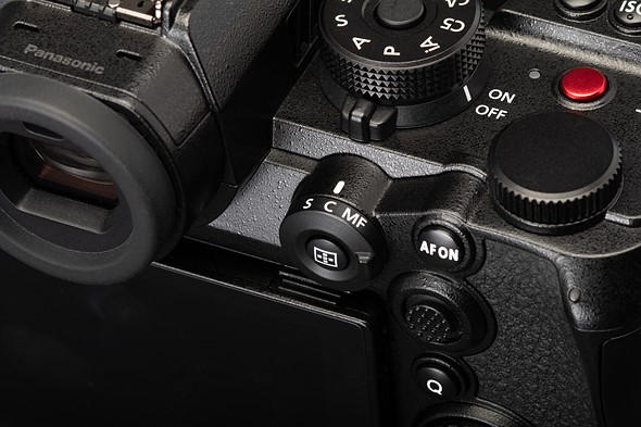 panasonic s1ii autofocus selector