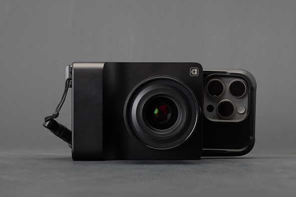 Caira front with iphone