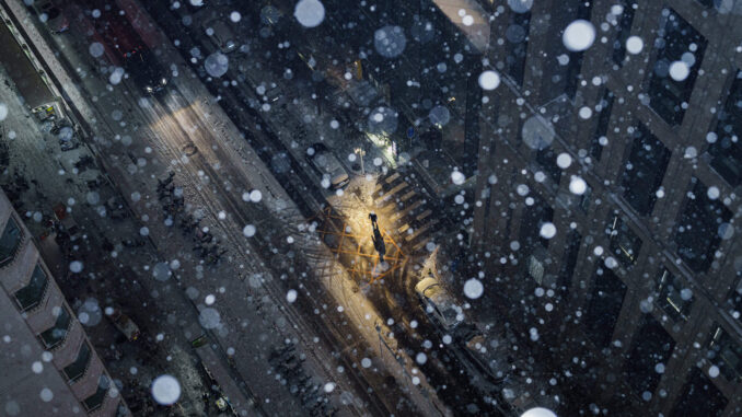On-Duty-on-a-Snowy-Night