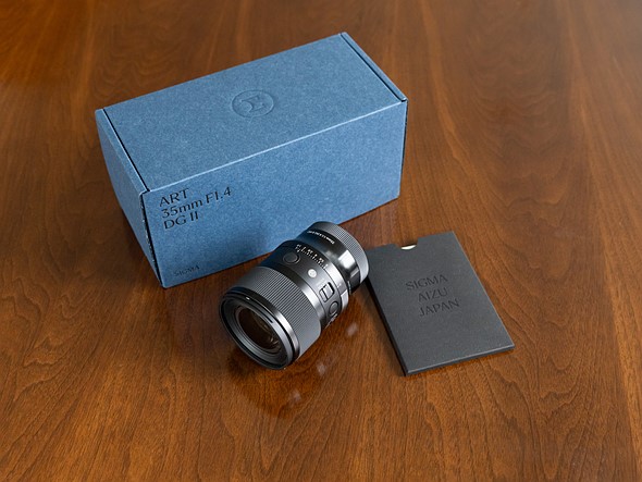 Sigma 35mm F1p4 DG II Art with box