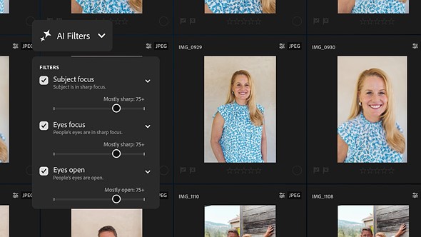 Adobe Lightroom AI Filters
