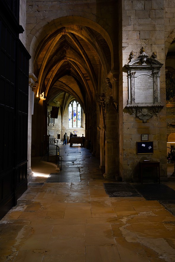 Z5B1805 - Brian Ormerod - cathedral hallway