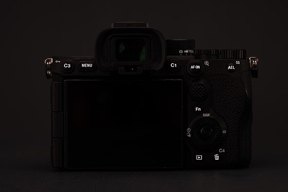 sony a7rvi lit up buttons