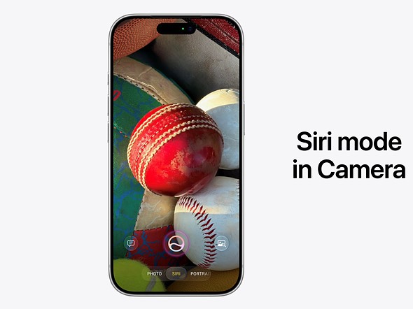 siri mode in ios camera