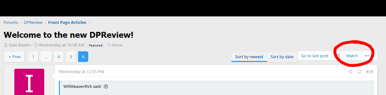 DPReview thread Watch option