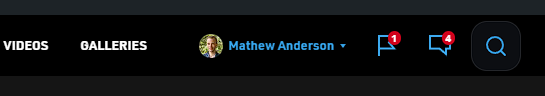 Logged-in-bar
